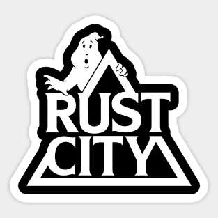 Rust City (Variant) Sticker